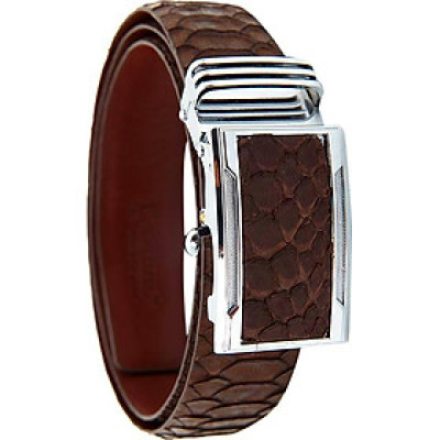 Thắt Lưng Nam Da Trăn VIP Huy Hoàng HT4343 - Nâu