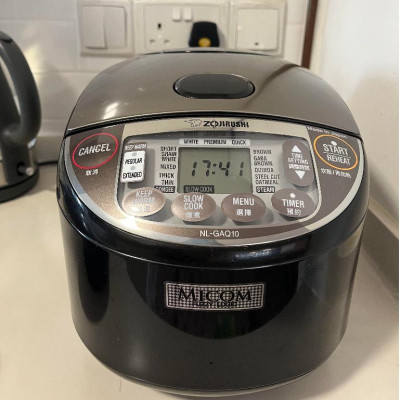 Nồi cơm điện tử Nhật Bản Zojirushi 1L NL-GAQ10V-BM, 610W, sản xuất tại Nhật, bảo hành 3 năm| HÀNG CHÍNH HÃNG