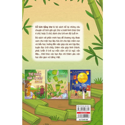 Sách - Cây Tre Trăm Đốt - Cổ Tích Bằng Thơ Giúp Bé Học Chữ, Luyện Đọc Trôi Chảy - NXB Phụ Nữ