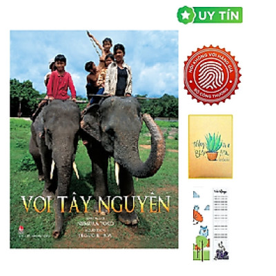 VOI TÂY NGUYÊN - Miimura Yoko - Higuchi Hoa dịch (Tặng Kèm Bookmark CÚ MÈO + SỔ TAY XƯƠNG RỒNG)