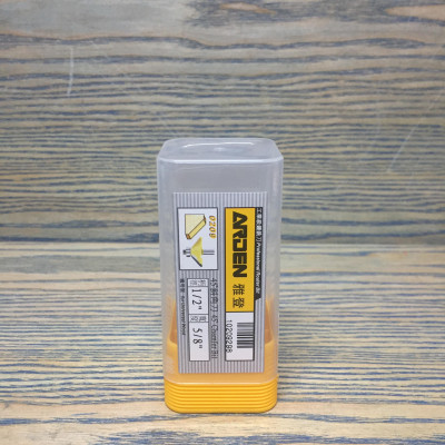 Mũi phay, mũi soi, mũi cắt vát cạnh 45 độ ổ bi 1/2"x5/8" (15.9mm) ARDEN