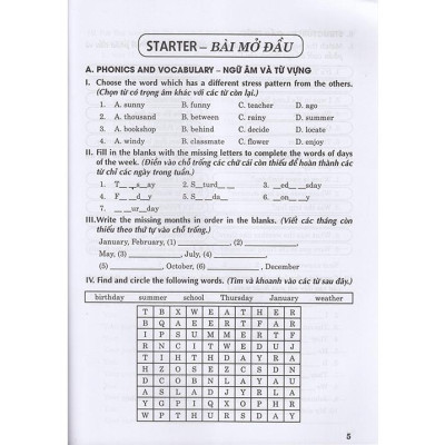 Bài Tập Dùng Kèm Tiếng Anh 5 ( biên soạn theo sgk tiếng anh Global Success) (HA)