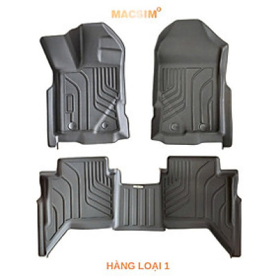 Thảm lót sàn 1 lớp sd3 Ford Ranger 2012-2021 Nhãn hiệu Macsim  (Giảm giá nhưng chất lượng không giảm)