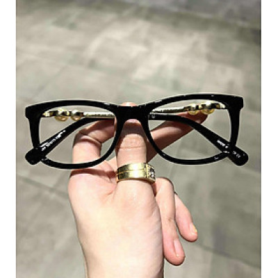 Kính mắt thời trang cao cấp cho nữ Mắt hình chữ nhật form nhỏ gọng ngọc