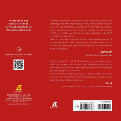 UX CONTENT 4.0 - Chọn Đúng Chữ, Giữ Người Dùng