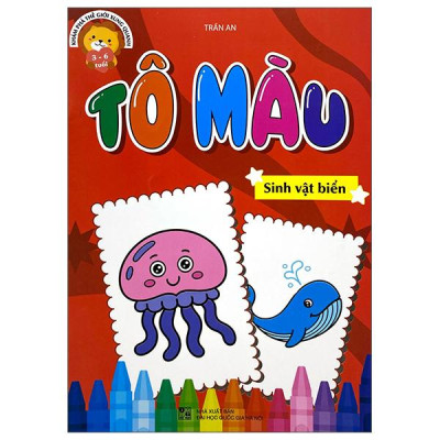 Sách - Khám Phá Thế Giới Xung Quanh - Tô Màu Sinh Vật Biển
