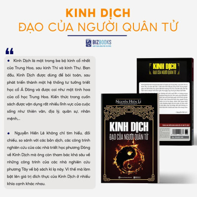Sách - Kinh Dịch - Đạo Của Người Quân Tử Nguyễn Hiến Lê -  Triết Lý Và Kinh Nghiệm Hàng Ngàn Năm Của Văn Minh Á Đông - MCBooks