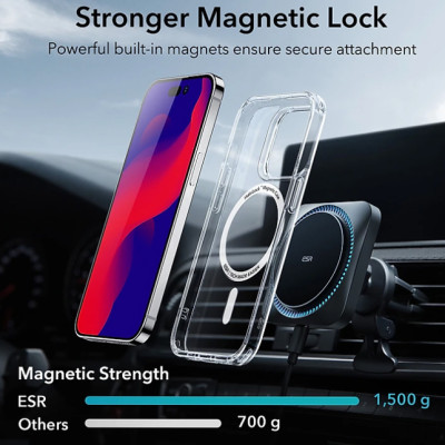 Ốp Lưng dành cho iPhone 13 Pro Max ESR Classic Hybrid Case Km bảo vệ camera và kính cường lực - Hàng Chính Hãng