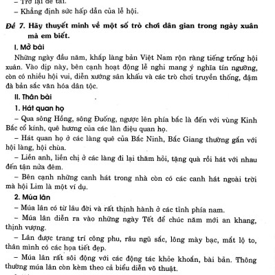199 Dàn Bài Và Bài Văn Hay Lớp 10 (Tái Bản)