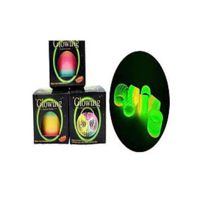 RAINBOW SPRING - A1703 Lò xo cầu vồng phát sáng (KT 7.5x7.5x6.5cm)