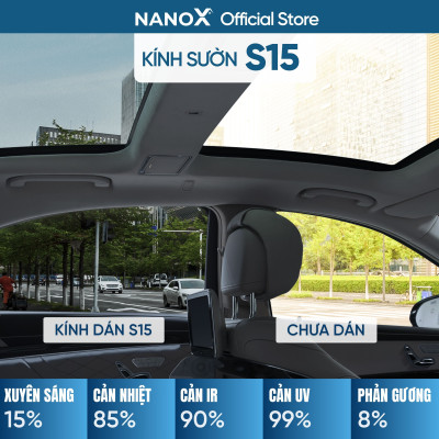 Phim cách nhiệt ô tô 4 chỗ gói phổ thông NanoX