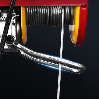 Bộ Tời Điện Kèm Rùa ABG PA500 (250/500Kg) 12 Mét - Giúp Máy Tời Treo Nâng Hạ Vật Nặng Dễ Dàng Trong Nhà Xưởng Công Nghiệp Và Đời Sống, Nâng Kéo Linh Hoạt, Hiệu Quả Cao - Hàng Chính Hãng