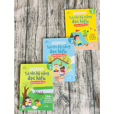 Combo Tự Rèn Kỹ Năng Đọc Hiểu Cho Học Sinh Tiểu Học Trọn Bộ 3 Tập