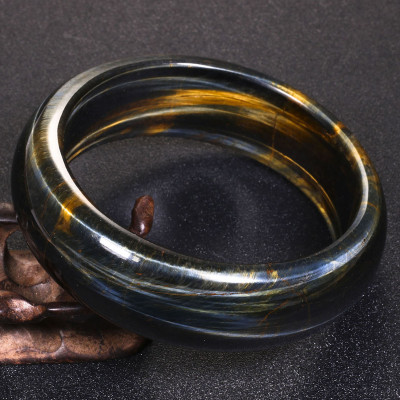 Vòng thạch anh mắt ưng bản hẹ ni 61 mệnh thủy, mộc - Ngọc Quý Gemstones