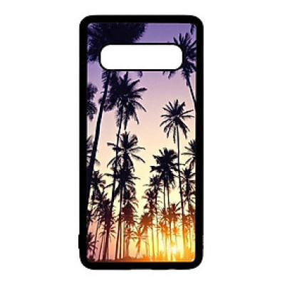 Ốp lưng điện thoại dành cho Samsung S10 Plus Cây Dừa