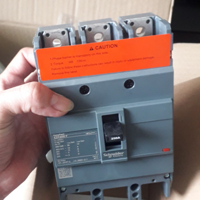 Cầu dao EZC250F3250 dạng khối Schneider 400/415V 3P 250A Icu 18kA Chính hãng