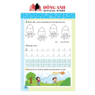 Sách - Tư Duy Toán Học Bé Chinh Phục Toán Học dành cho trẻ từ 4-6 tuổi