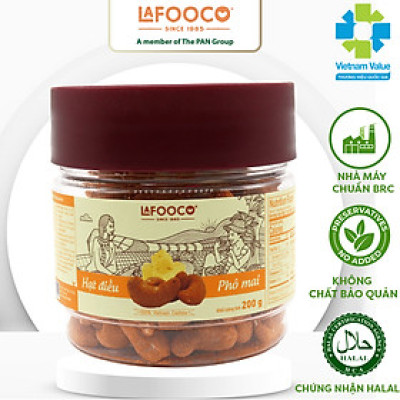 Hạt điều vị phô mai 200g Cheese Flavoured Cashews 200g
