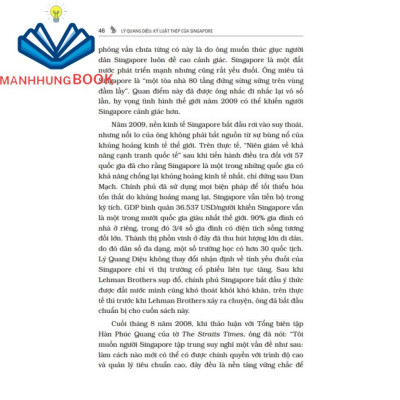 Sách - Lý Quang Diệu - Kỷ luật thép của Singapore (bìa mềm)