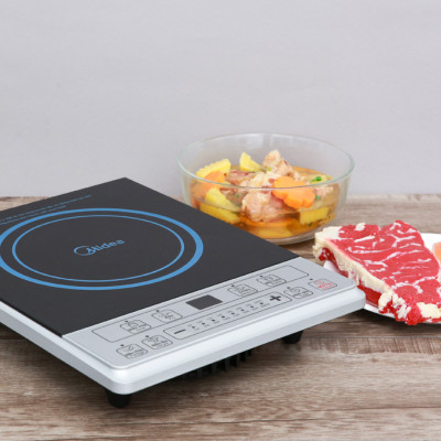 Bếp điện từ Midea MI-B2015DE , Công suất 2000W, Mặt kính Caremic, Hẹn giờ , nút nhấn điện tử - Hàng chính hãng , Bảo hành 12 tháng chính hãng