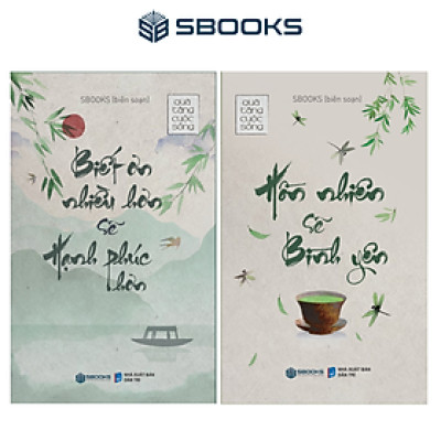 Combo 2 Cuốn: Biết Ơn Nhiều Hơn Sẽ Hạnh Phúc Hơn + Hồn Nhiên Sẽ Bình Yên - SBOOKS