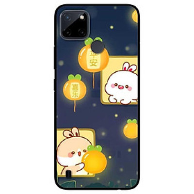 Ốp lưng dành cho Realme C21Y - Realme C25Y mẫu Thỏ Quả Cam