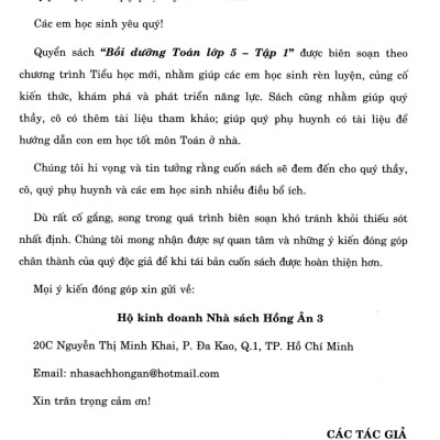 Bồi Dưỡng Toán Lớp 5 (Bám Sát SGK Kết Nối Tri Thức Với Cuộc Sống) (HA)