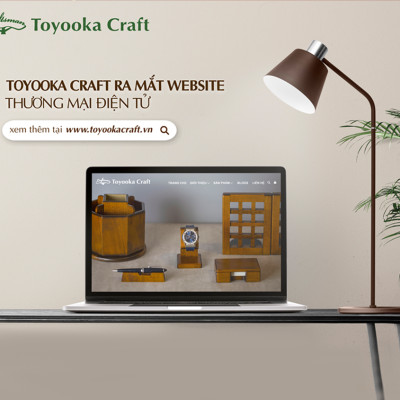 Giá Gỗ Chèn Sách Để Bàn TOYOOKA CRAFT, Phụ Kiện Gỗ Cao Cấp, Thiết Kế Sang Trọng, Tinh Tế - SC07