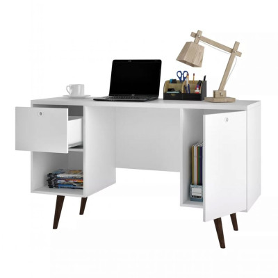 Bàn làm việc phong cách tối giản SMLIFE Dedrea