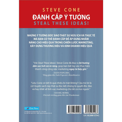 Sách - Đánh Cắp Ý Tưởng - Steve Cone