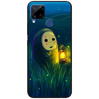 Ốp lưng dành cho Realme C15 mẫu Vô Diện Cầm Đèn