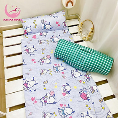 Túi ngủ cho bé đi học Katina House, vải tencel 60s mát lạnh, nhiều kích thước