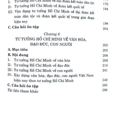 Giáo Trình Tư Tưởng Hồ Chí Minh - Dành Cho Bậc Đại Học Không Chuyên Lý Luận Chính Trị