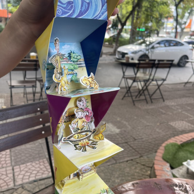 [Sách Pop-up dựng hình in màu toàn bộ] NHỚ ƠN – Khúc đồng dao về chủ đề tình cảm - Trường Phương books – Nxb Thế giới