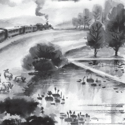 Sách - Tủ Sách Vàng - Tác Phẩm Chọn Lọc Dành Cho Thiếu Nhi - Miền Xanh Thẳm (Tái Bản 2024)