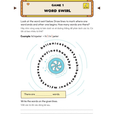 Level Up - 100 Trò Chơi Từ Vựng Tiếng Anh - Lớp 3