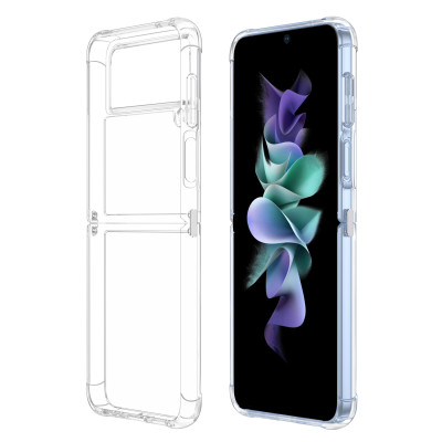 Ốp Lưng PC Trong Suốt Dành Cho Samsung Galaxy Z Flip 4 - Hàng Chính Hãng LEEU DESIGN