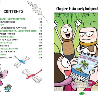 Truyện Tranh tiếng Anh - Adventures Of Crickid - Tập 1 Và Tập 2