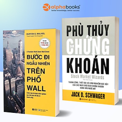 Combo 2 cuốn sách: Bước Đi Ngẫu Nhiên Trên Phố Wall + Phù Thủy Sàn Chứng Khoán