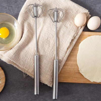 Dụng Cụ Đánh Trứng Inox Thông Minh Dài 25cm