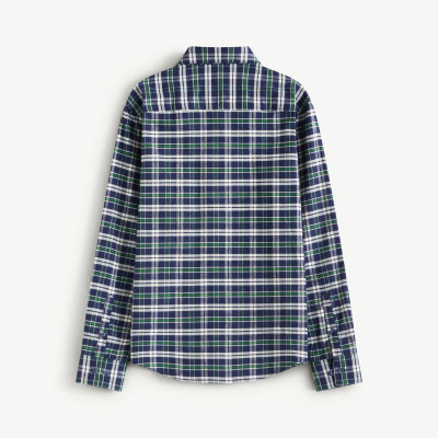Áo sơ mi caro nam vải flannel. Fitted - ROUTINE 10F25SHL001