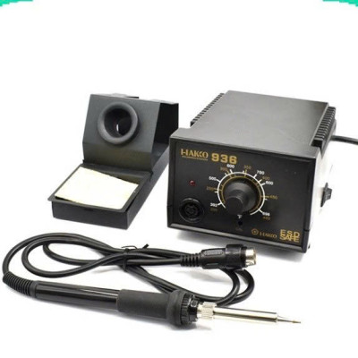 Trạm Hàn Hako 936 60W Mỏ Hàn Thiếc – Điều Chỉnh Nhiệt 200–480°C, Lên Nhiệt Nhanh, Bền Bỉ
