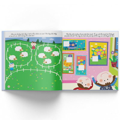 Miếng Dán Thần Kì - Phát Triển Chỉ Số Thông Minh - Chỉ Số Thông Minh IQ - 3 - 4 Tuổi (Tái Bản)