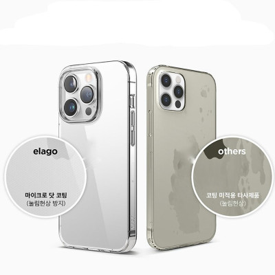 Ốp lưng Trong Suốt Elago Clear Case cho iPhone 14/ 14 Plus/ 14 Pro/ 14 Promax Chống Sốc, Chống Ố Vàng- Hàng chính hãng