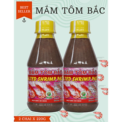 02 CHAI MẮM TÔM BẮC NGỌC LIÊN 220G