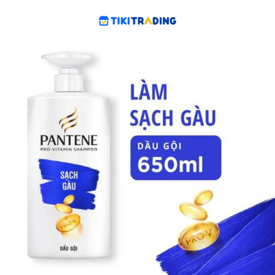 Dầu Gội Pantene hỗ trợ điều trị Gàu Chai 650ml