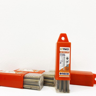 MŨI KHOAN INOX KYNKO đường kính phi Ø 5.0mm M2- 050 (VỈ 10 CHIẾC)