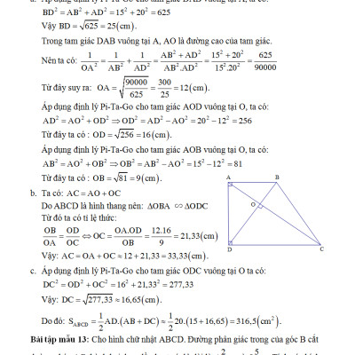 BÀI TOÁN QUA CÁC KÌ THI HỌC SINH GIỎI VÀ LUYỆN THI VÀO LỚP 10 CHUYÊN HÌNH HỌC 9_KV