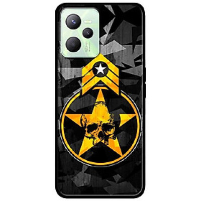 Ốp lưng dành cho Realme C35 mẫu Vòng Tròn Sao Vàng