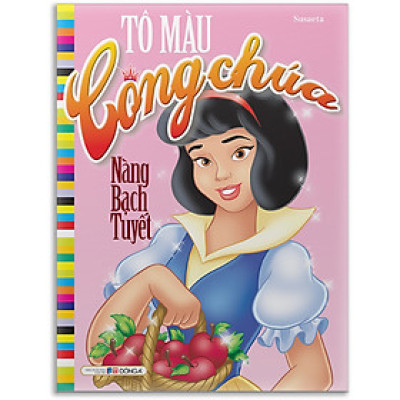 Tô Màu Công Chúa - Nàng Bạch Tuyết (Tái Bản)